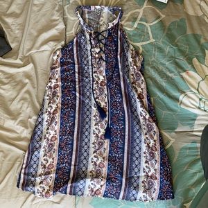 Size large paisley print summer dress